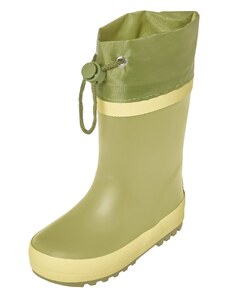 PLAYSHOES Guminiai batai alyvuogių spalva / obuolių spalva / šviesiai žalia