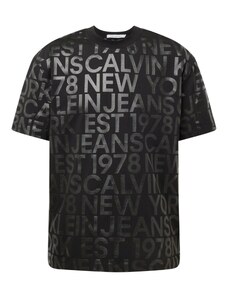 Calvin Klein Jeans Marškinėliai juoda