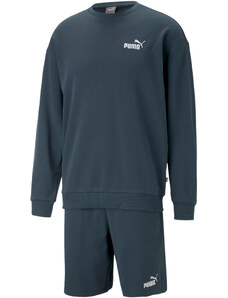 Puma Sportinis Kostiumas Vyrams Relaxed Sweat Suit Blue 673308 16
