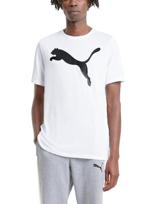 Puma Marškinėliai Vyrams Active Big Logo T White 586724 02