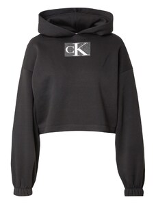 Calvin Klein Jeans Megztinis be užsegimo juoda / balta