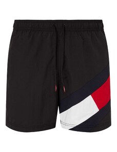 Tommy Hilfiger Underwear Maudymosi trumpikės tamsiai mėlyna / šviesiai raudona / juoda / balta