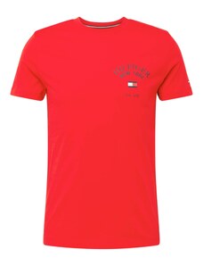 TOMMY HILFIGER Marškinėliai 'Varsity' tamsiai mėlyna / raudona / balta