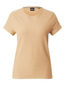 BOSS Marškinėliai 'Eventsy' smėlio spalva