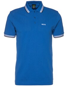BOSS Marškinėliai 'Paddy' sodri mėlyna („karališka“) / juoda / balta