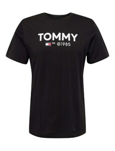 Tommy Jeans Marškinėliai 'ESSENTIAL' tamsiai mėlyna / raudona / juoda / balta