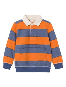 NAME IT Megztinis be užsegimo 'SCOTT' tamsiai mėlyna / oranžinė