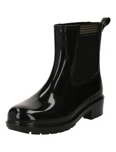 TOMMY HILFIGER Guminiai batai 'Essential' smėlio spalva / juoda