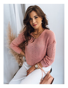 Moteriškas megztinis rožinis Romer