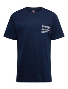Tommy Jeans Marškinėliai tamsiai mėlyna / raudona / balta