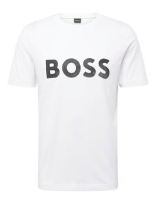 BOSS Marškinėliai 'Mirror1' pilka / juoda / balta