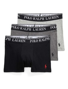 Polo Ralph Lauren Apatinės kelnaitės pilka / margai pilka / juoda / balta