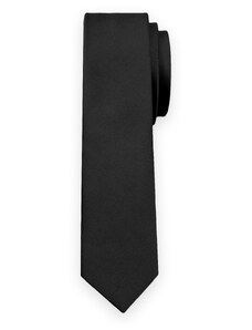 Willsoor Vyriškas siauras juodas kaklaraištis 15914