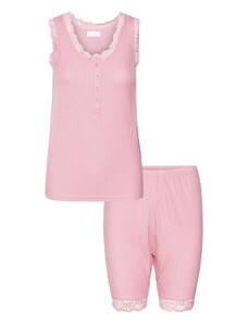 MAMALICIOUS Pižama su šortais 'LOTUS LIS' šviesiai rožinė