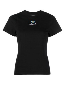 AXEL ARIGATO moteriški juodi marškinėliai Butterfly t-shirt