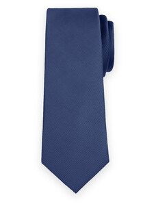 Willsoor Klasikinis vyriškas tamsiai mėlynas dryžuotas kaklaraištis 15925