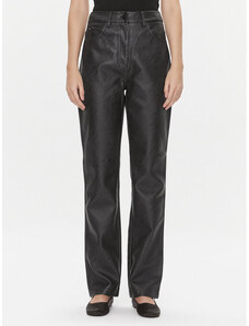 Dirbtinės odos kelnės Calvin Klein Jeans