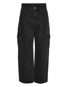 Noisy may Darbinio stiliaus džinsai 'ALEXA' juodo džinso spalva