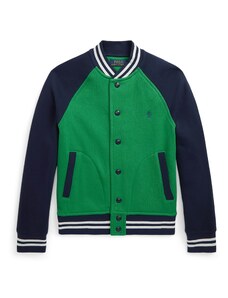 Polo Ralph Lauren Demisezoninė striukė tamsiai mėlyna / tamsiai žalia / balta