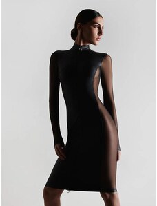Maison Close suknelė su tiulio rankovėmis "Chambre Noire Black"