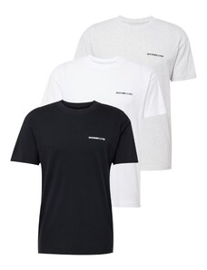 Abercrombie & Fitch Marškinėliai margai pilka / juoda / balta