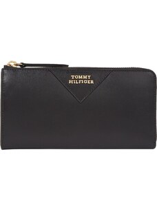 TOMMY HILFIGER moteriška juoda piniginė Crest large wallets