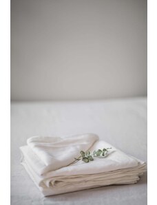AmourLinen Linen flat sheet in White