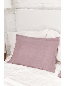 AmourLinen Linen pillowcase in Dusty Rose