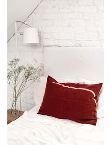 AmourLinen Linen pillowcase in Terracotta