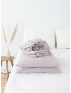 AmourLinen Linen sheets set in Dusty Rose
