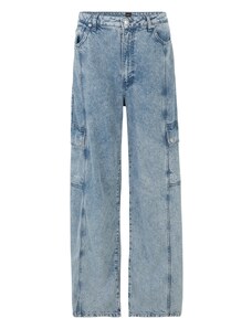 BOSS Darbinio stiliaus džinsai tamsiai (džinso) mėlyna