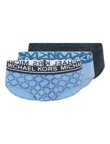 Michael Kors Boxer trumpikės mėlyna / tamsiai mėlyna jūros spalva / šviesiai mėlyna / balkšva