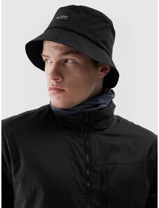 4F Žygio bucket hat kepurė su UPF filtru unisex - juoda: