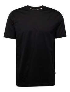 BOSS Black Marškinėliai 'Tiburt 424' tamsi smėlio / juoda / balta