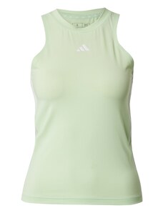 ADIDAS PERFORMANCE Sportiniai marškinėliai be rankovių 'Essentials' pastelinė žalia / balta
