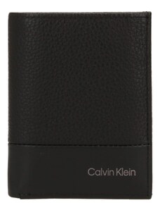 Calvin Klein Piniginė tamsiai pilka / juoda