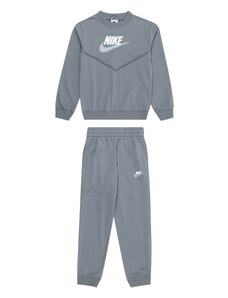 Nike Sportswear Treningas pilka / šviesiai pilka / balta