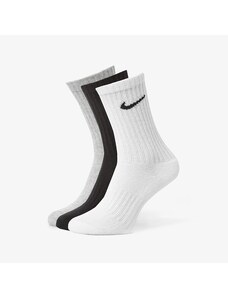 Nike Kojinės 3Ppk Value Cotton Crew Moterims Aksesuarai Kojinės SX4508-965