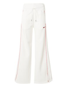 Nike Sportswear Kelnės 'FLC PHX' kremo / raudona