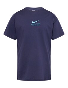 Nike Sportswear Marškinėliai tamsiai mėlyna / turkio spalva