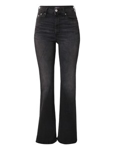 Tommy Jeans Džinsai 'SYLVIA' tamsiai mėlyna / ryškiai raudona / juodo džinso spalva / balta