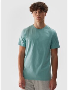 4F Vyriški T-shirt regular marškinėliai su grafika - mėtinės spalvos