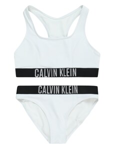 Calvin Klein Swimwear Bikinis juoda / balta