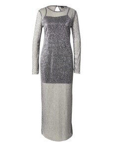 Gina Tricot Vakarinė suknelė pilka / sidabrinė