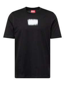 DIESEL Marškinėliai 'JUST-N4' juoda / balta