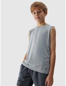 4F Tank - top sportiniai marškinėliai berniukams - pilki