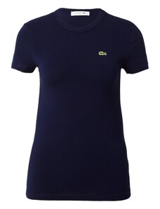 LACOSTE Marškinėliai tamsiai mėlyna / šviesiai žalia / balta