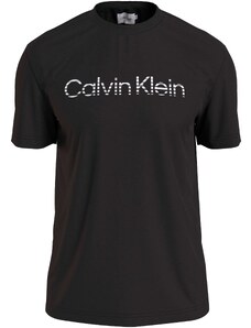 Calvin Klein Big & Tall Marškinėliai juoda / balta