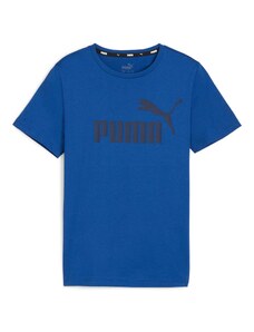 PUMA Marškinėliai 'Essentials' kobalto mėlyna / juoda