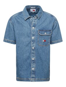 Tommy Jeans Marškiniai tamsiai mėlyna / tamsiai (džinso) mėlyna / raudona / balta